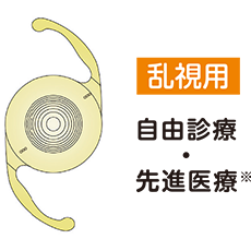 多焦点レンズ　乱視用／自由診療・先進医療